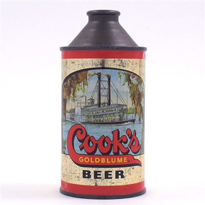 Cooks Beer Cone Top ROBT E LEE 158-7