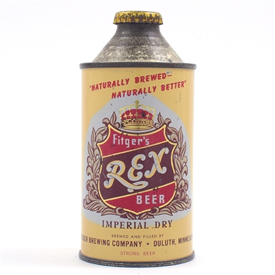 Fitgers Rex Beer Non-IRTP Cone Top STRONG 162-30
