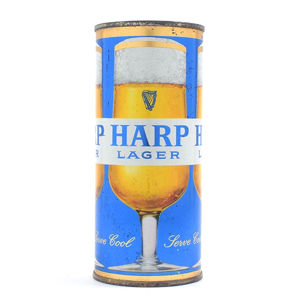 Harp Lager Beer IRISH Pint Flat Top