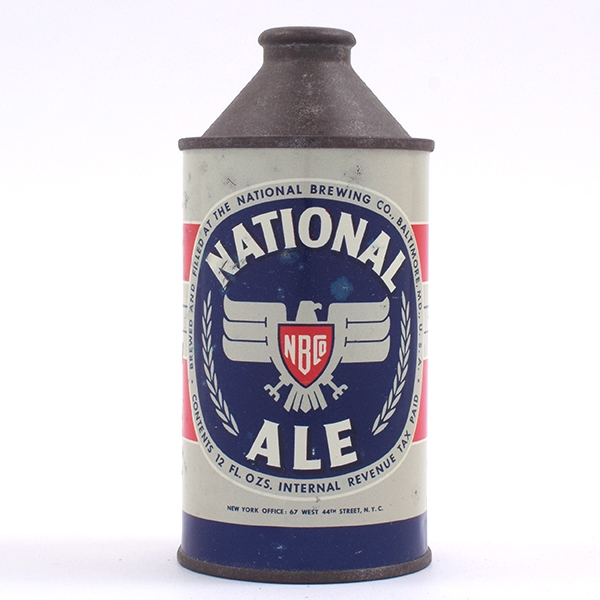 National Ale Cone Top GRAY 174-28