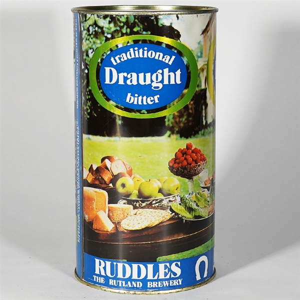 Ruddles Traditional Draught Bitter Large Tall Flat Top 