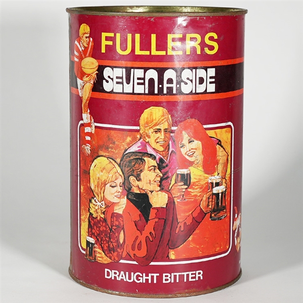 Fullers Seven A Side Draught Bitter Large Flat Top 
