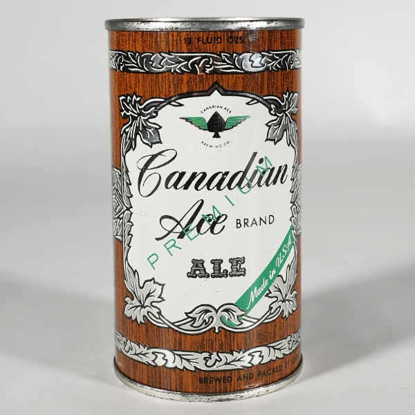 Canadian Ace ALE Flat Top MINTY 48-5