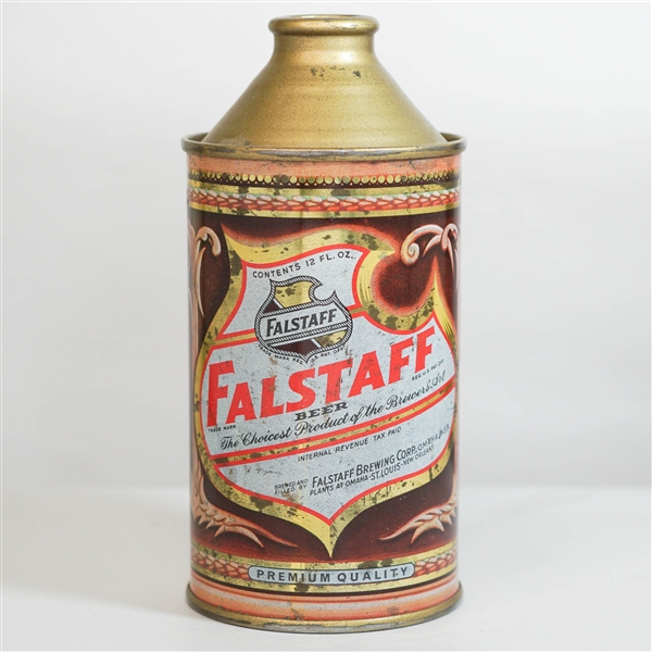 Falstaff Beer Cone Top 162-2