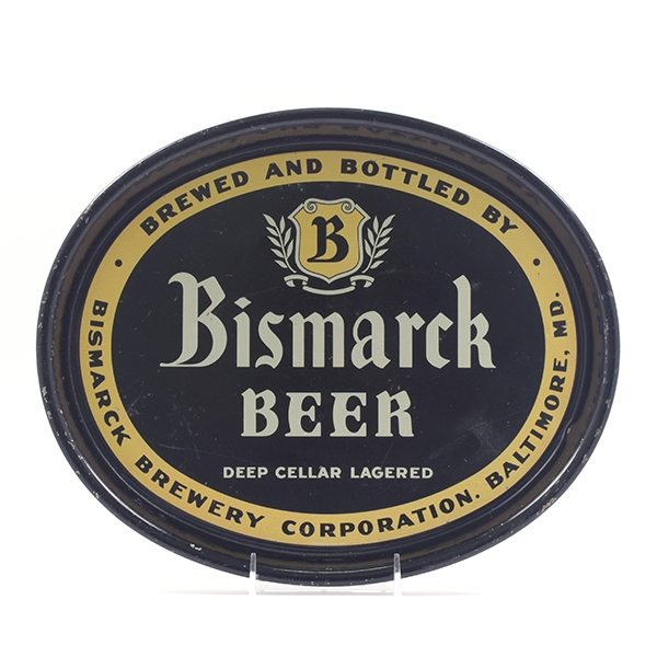 Bismarck Beer Oval Serving Tray