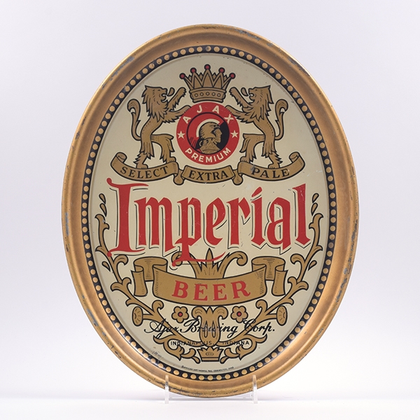 Imperial Beer Oval Serving Tray