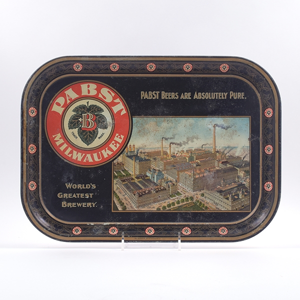 Pabst Brewing Co Pre-Prohibition Serving Tray