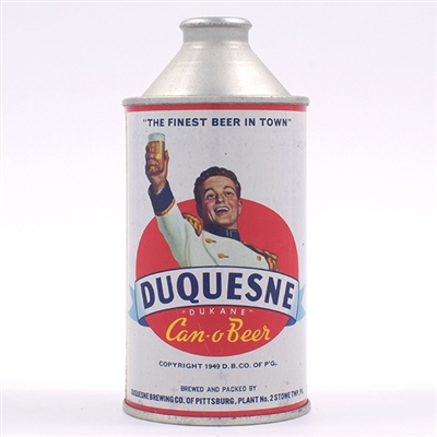 Duquesne Beer Cone Top IRTP 159-30
