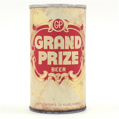 Grand Prize Beer Paper Label Pull Tab UNLISTED HAMMS MN