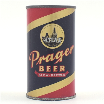 Atlas Prager Beer Opening Instruction Flat Top METALLIC 32-20