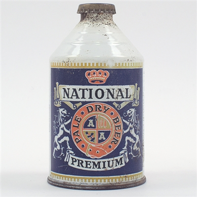 National Beer Crowntainer Cone Top DARK PURPLE 197-5 RARE