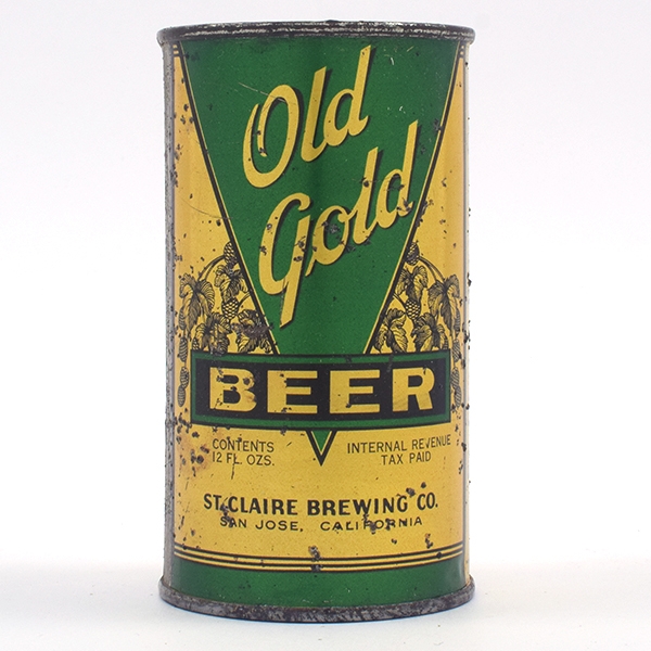 Old Gold Beer Flat Top 107-3