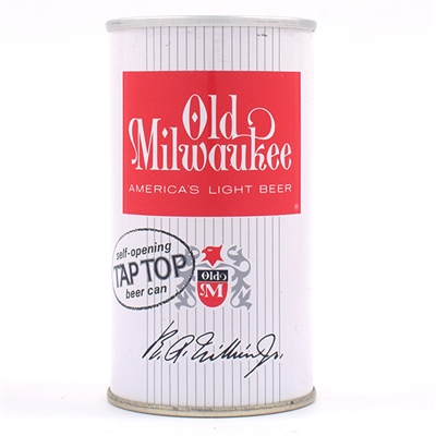 Old Milwaukee Tap Top Zip Top 101-40 MINTY
