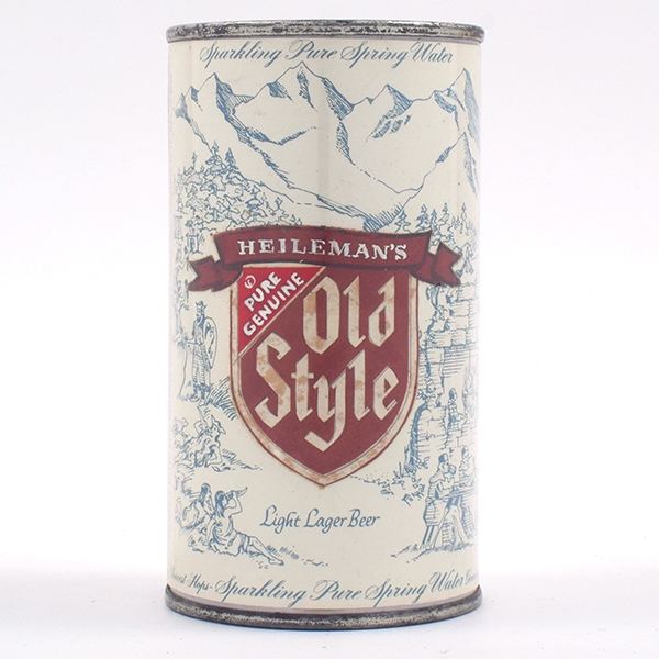 Old Style Heilemans Beer Mock Label Prototype Flat Top
