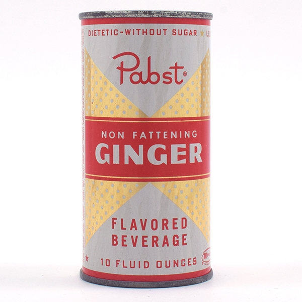 Pabst Ginger Beverage 10 Oz Soda Flat Top