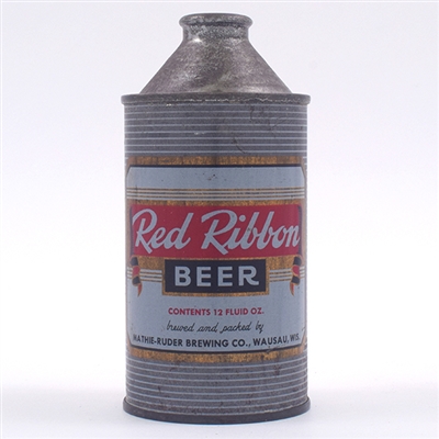 Red Ribbon Beer Cone Top 181-1