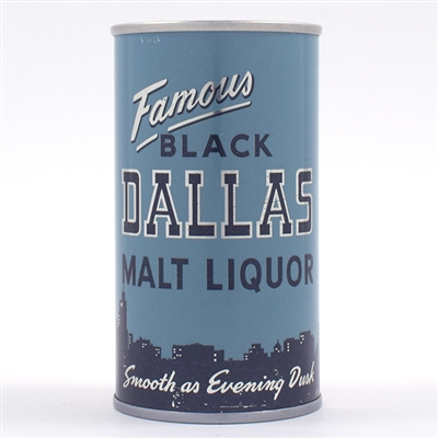 Black Dallas Malt Liquor Pull Tab 40-32