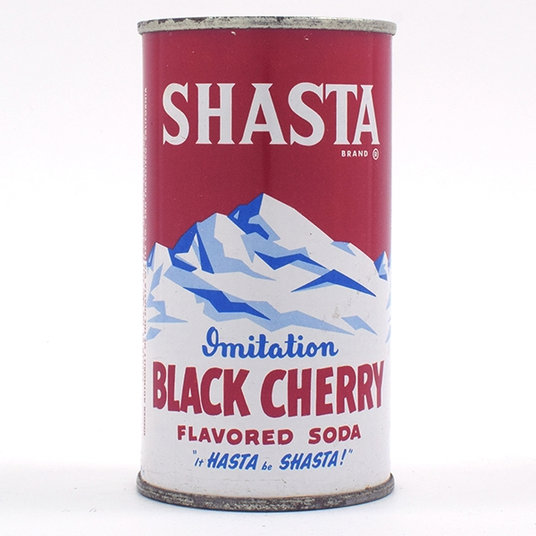 Shasta Black Cherry Soda Flat Top