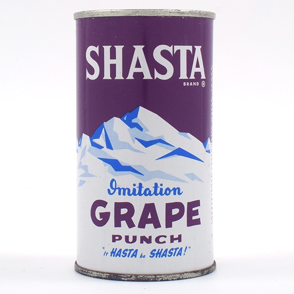 Shasta Grape Soda Flat Top
