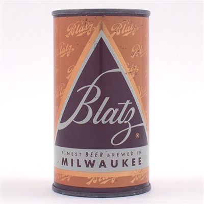 Blatz Beer Christmas Set Can ORANGE Flat Top 39-14