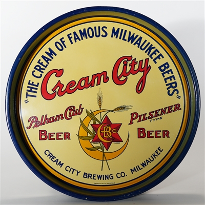 Cream City Pelham Club Beer Tray