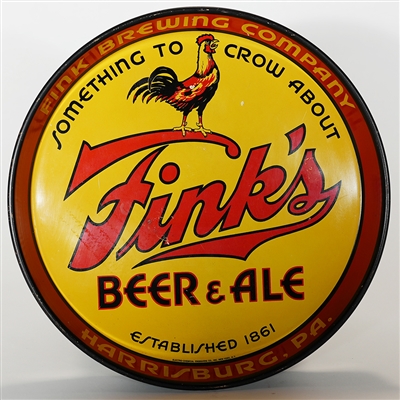 Fink Brewing Beer Ale Advertising Tray