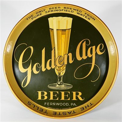 Golden Age Fernwood Advertising Beer Tray