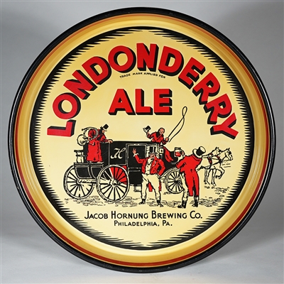 Londonderry Ale Jacob Hornung Beer Tray