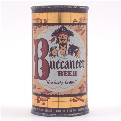 Buccaneer Beer Flat Top 43-4 RARE