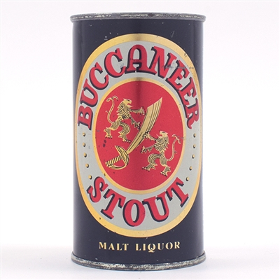 Buccaneer Stout Malt Liquor Flat Top 43-3