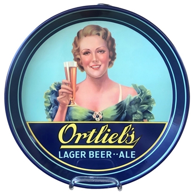 Ortliebs Lager Beer Ale Serving Tray MINTY 