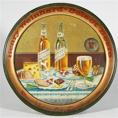 Henry Weinhard Select Beer Advertising Tray 