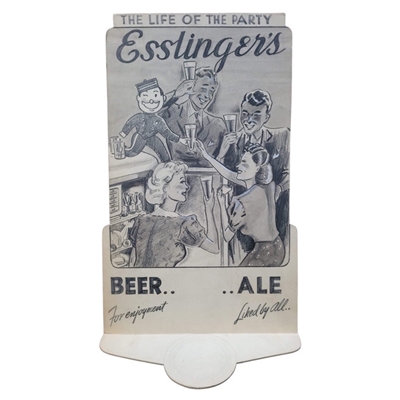 Esslinger Beer Original Sign Concept Artwork UNIQUE 