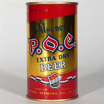 P.O.C. Pilsener Extra Dry Beer Flat Top MINTY 116-10