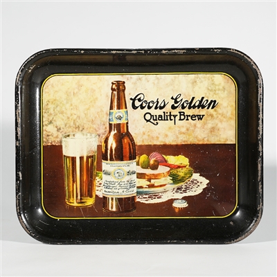 Coors Golden Brew Antique Advertising Tray