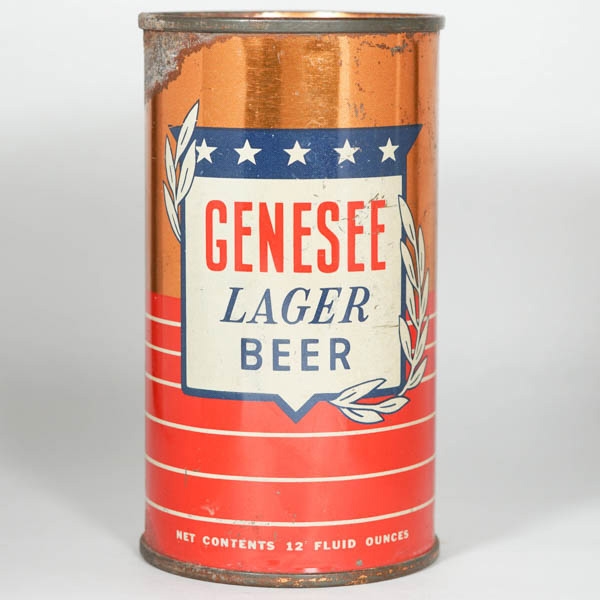 Genesee Lager Beer Flat Top 68-30