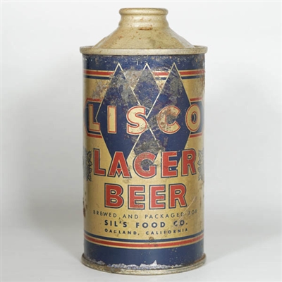 Lisco Lager Beer Cone Top 173-2