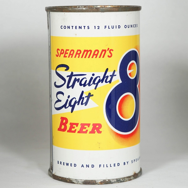 Spearman Straight Eight Beer Flat Top 134-34