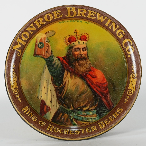 Monroe Brewing King Rochester Beers Tip Tray 