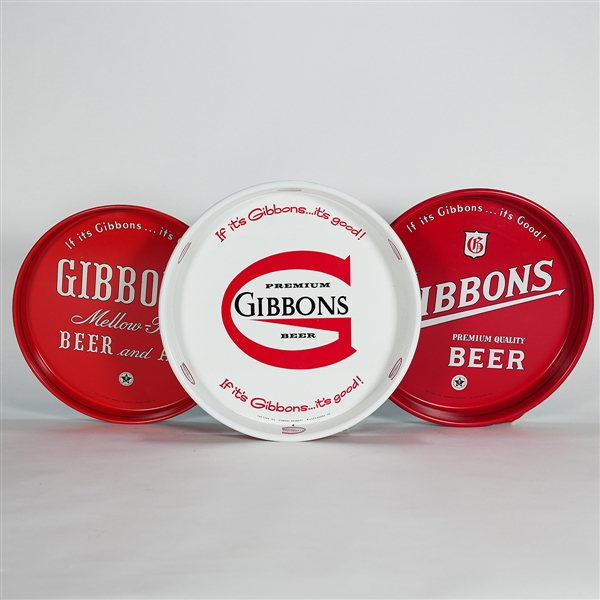 Gibbons Mellow Pure Beer Ale Premium Beer Tray Lot 