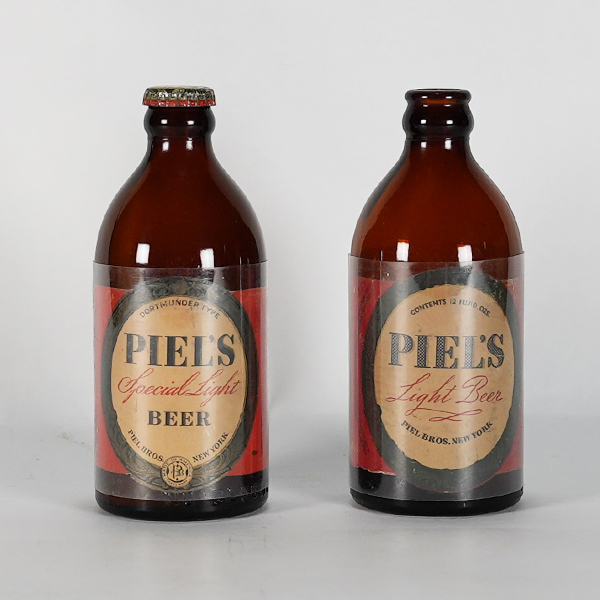 Lot Detail - Piels Light Special Beer Stubby Bottle Pair