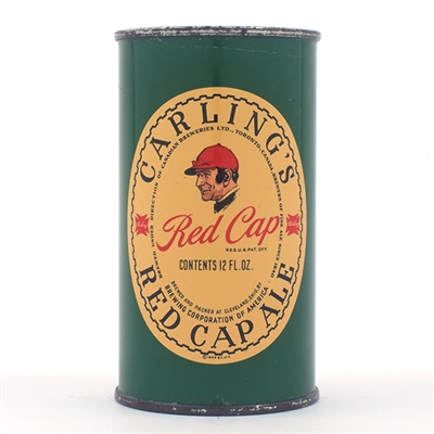 Carlings Red Cap Ale Flat Top NO CANNING CODE 119-12