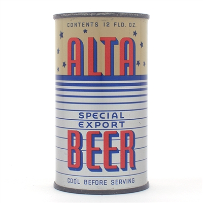 Alta Beer Opening Instruction Flat Top SHARP 30-21