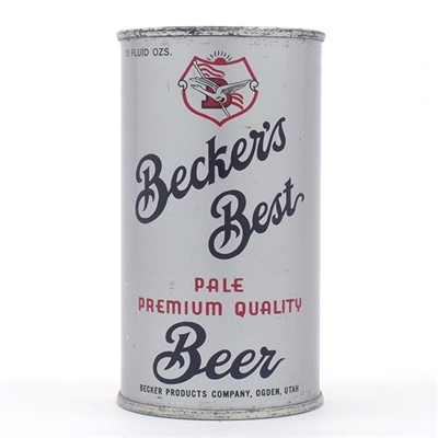 Beckers Best Beer Opening Instruction Flat top 35-25