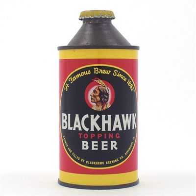 Blackhawk Beer Cone Top 152-25
