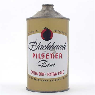 Blackhawk Beer Quart Cone Top TOUGH CLEAN 203-8
