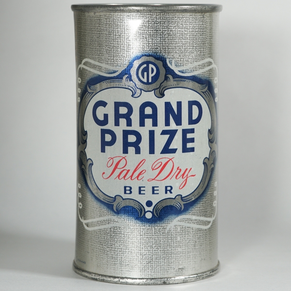 Grand Prize Pale Dry Beer Flat Top NO KEGLINED 74-13