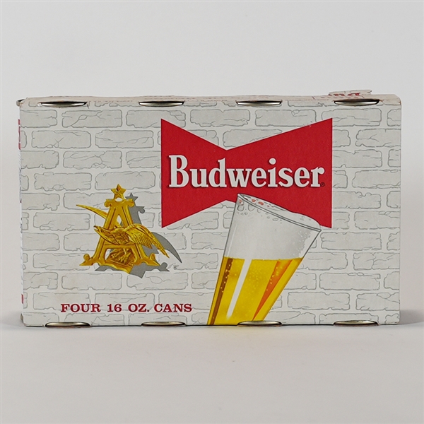 Budweiser King Of Beers Four Pack 16 OZ Cans 