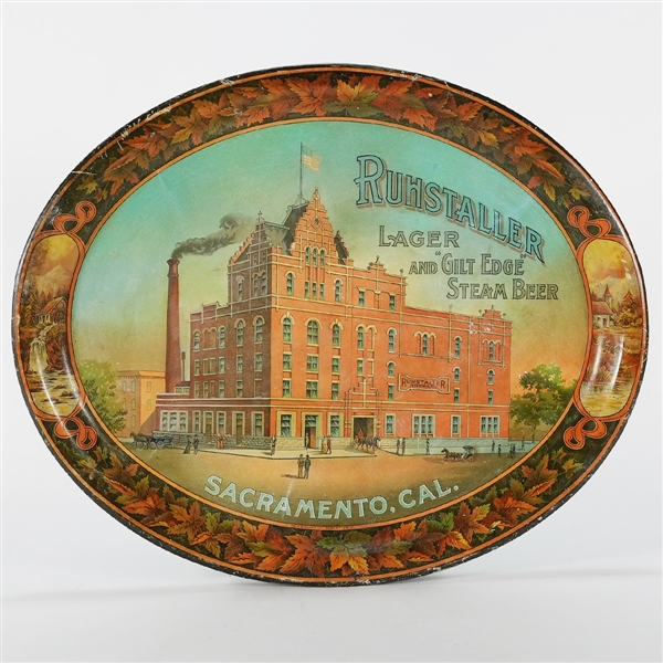 Ruhstaller Lager Gilt Edge Steam Beer Building Tray 