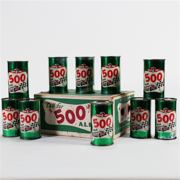 Cook 500 All Case Ten Cans RARE FIND 